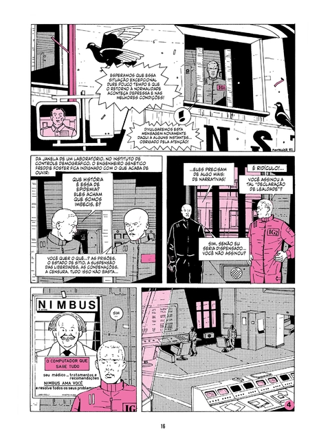 Social Fiction por Chantal Montellier