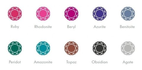 Frasco Tinta Lamy Crystal Ink Linha Premium 30ml Benitoite