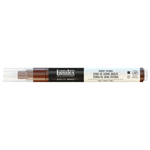 Marcador Liquitex Paint Marker Fine 127 Burnt Sienna
