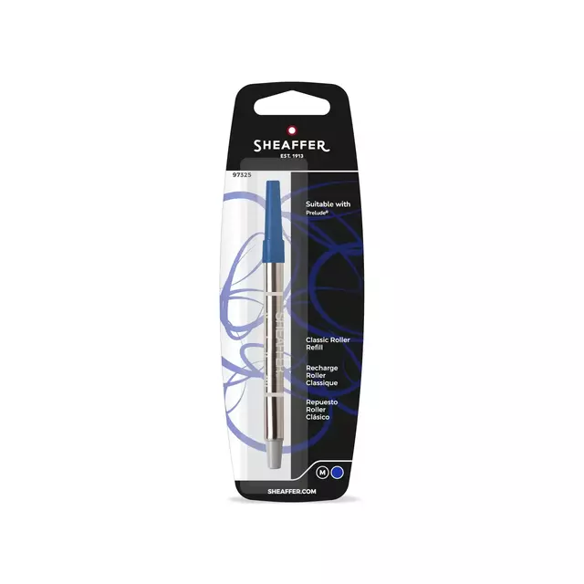 Carga Sheaffer Rollerball Classic Azul Média 97325