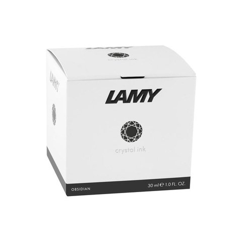 Frasco Tinta Lamy Crystal Ink Linha Premium 30ml Obsidian
