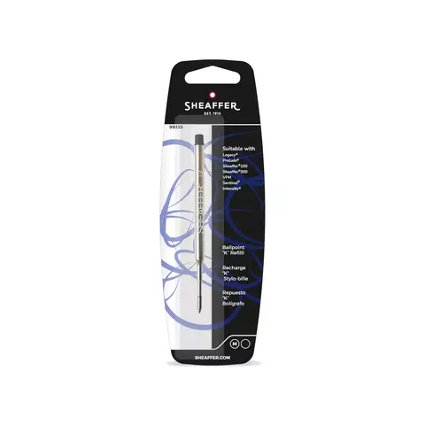 Carga Sheaffer Esferográfica K Preta Média 99335