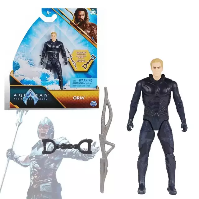 Boneco Filme Aquaman 2 O Reino Perdido Orm 10cm Sunny 3454