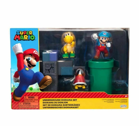 Playset Abaixo do Solo Super Mario Sunny 4267