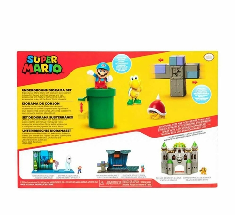 Playset Abaixo do Solo Super Mario Sunny 4267