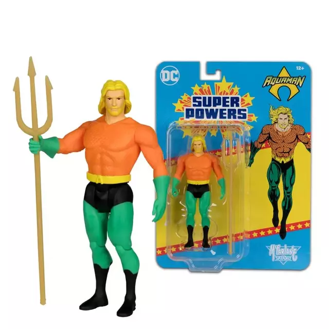 Dc Super Powers Aquaman Mcfarlane