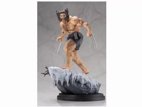 Weapon X Fine Art Statue 1/6 Kotobukiya Marvel Universe Ja Exposto