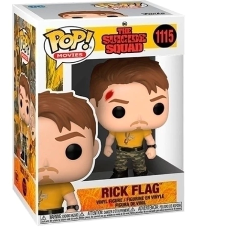 Boneco Funko Pop Rick Flag 1115 - Esquadrão Suicida