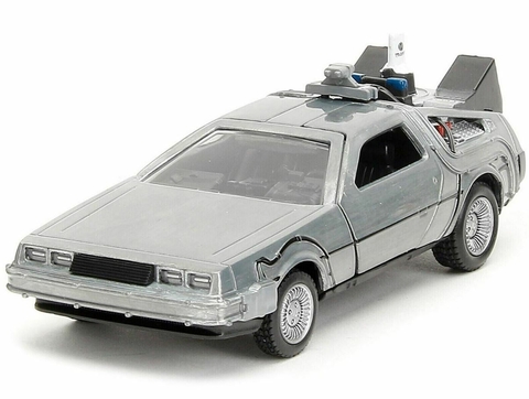 Pack Delorean Back To The Future Time Machine 1:32 Jada Toys 33399