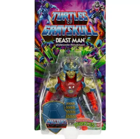 Turtles Of Grayskull Motu Origins Beast Man Mattel HPR00