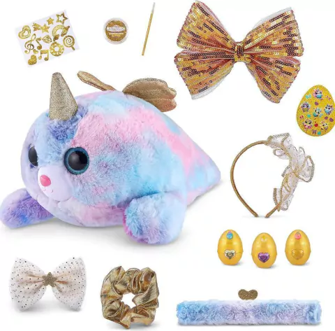 Pelúcia Ovo Zuru Big Surprise Rainbocorns Epic Golden Egg Fun F0150-3