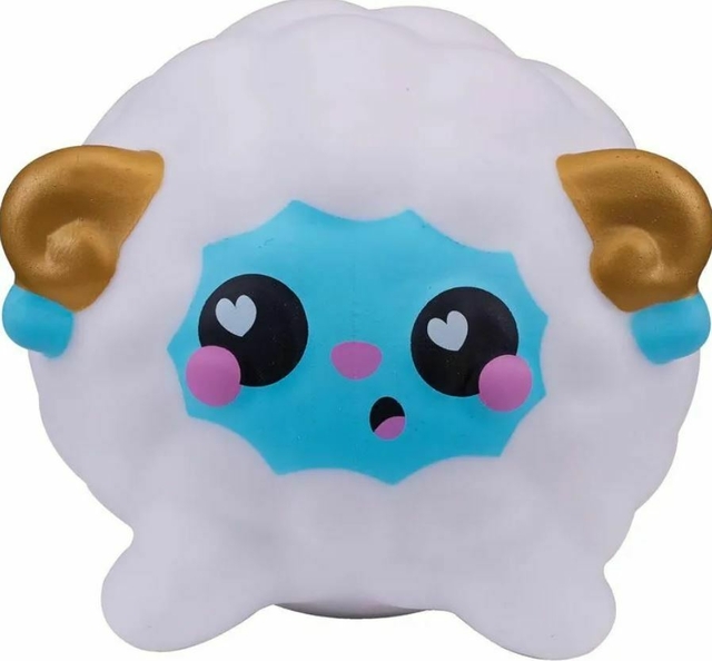 Boneco Elástico Squish Bleepo Smooshzees Snugzees 11cm Sunny 4161