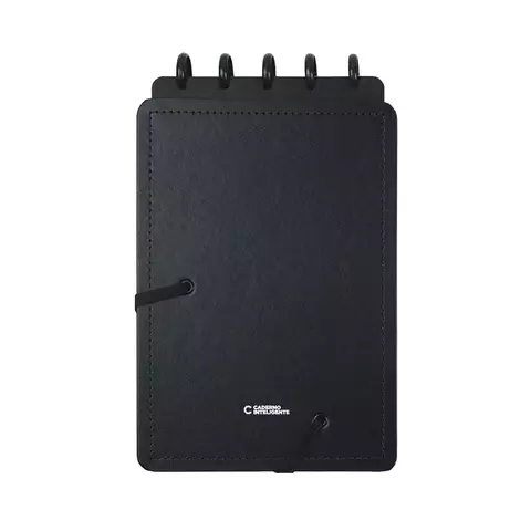 Bloco Inteligente Black 22x15 Cm 60 Folhas Caderno Inteligente Cibl1001