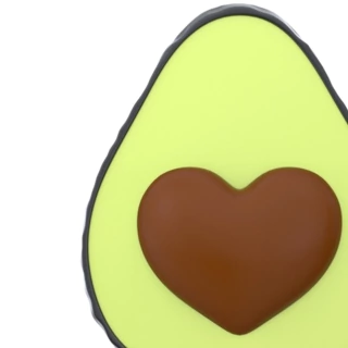 Marca Página 3D Metalmorphose Abacate MTMB277-01