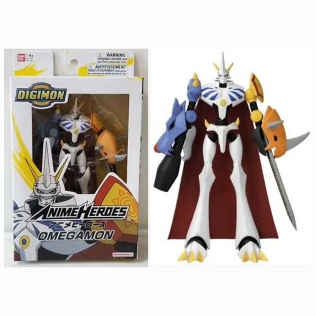 Boneco Anime Heroes Digimon Omegamon Bandai