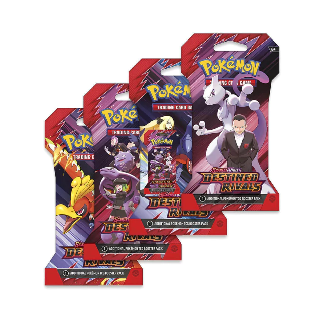 Caixa Lacrada Booster Unitário Pokémon Rivais Predestinados EV10 35557 - Com 24 Boosters (144 Cartas) Copag - comprar online