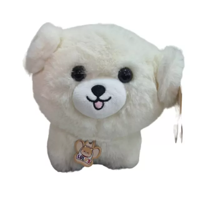 Cachorrinho Todo Branco Pelúcia Coleção Lulus Fun F0145-7 