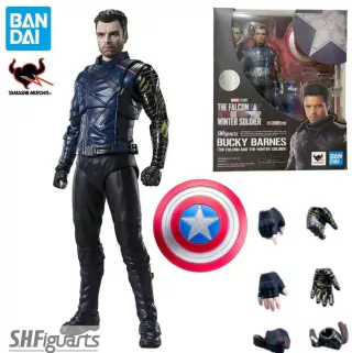 Bucky Barnes Falcon and the Winter Soldier S.H.Figuarts Bandai 