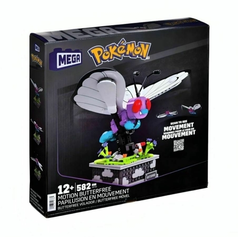 MegaBloks Pokemon Jogo de Construção Butterfree Mattel HKT22