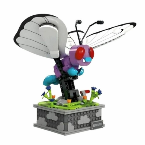 MegaBloks Pokemon Jogo de Construção Butterfree Mattel HKT22