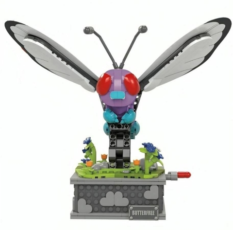 MegaBloks Pokemon Jogo de Construção Butterfree Mattel HKT22