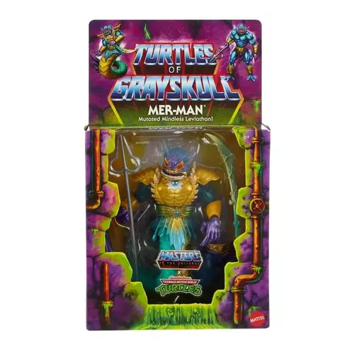 Turtles Of Grayskull Origins Mer-man HTH28 Mattel