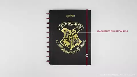 Caderno Inteligente Harry Potter 29x22 Cm 80 Folhas 75738-24