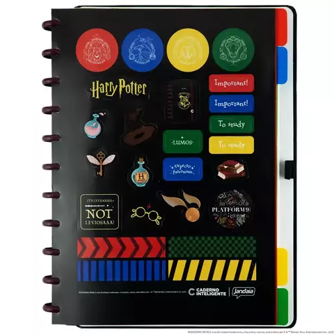 Caderno Inteligente Harry Potter 29x22 Cm 80 Folhas 75738-24