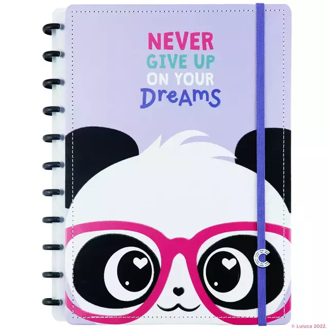 Caderno Inteligente Pandalu By Luluca 29x22 Cm 80 Folhas Cigd4129