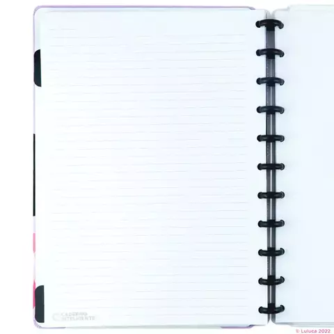 Caderno Inteligente By Luluca A5 22x16 Cm 80 Folhas Cia52124