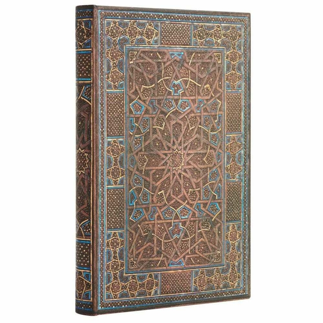 Caderno Paperblanks Midnight Star Capa Dura Midi 18x13cm Pautado 9293-3