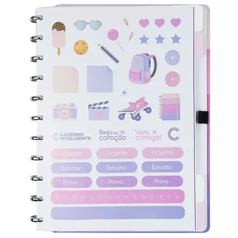 Caderno Inteligente By Cacau 29x22 Cm 80 Folhas Cigd4168