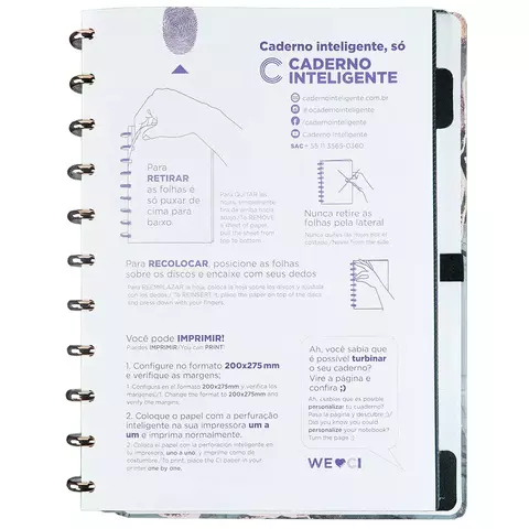 Caderno Inteligente Onyx 29x22 Cm 80 Folhas Cigd4131