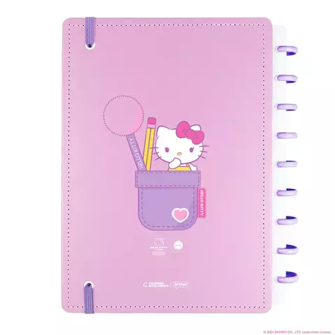 Caderno Inteligente Hello Kitty 29x22 Cm 80 Folhas Cigd4344