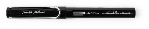 Caneta Lamy Safari Tinteiro M + Arnaldo Antunes (Coleção Especial 2021)