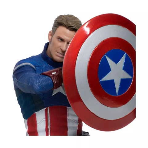 Estátua Capitão América 2023 Avengers Endgame - Art Scale 1/10 Iron Studios