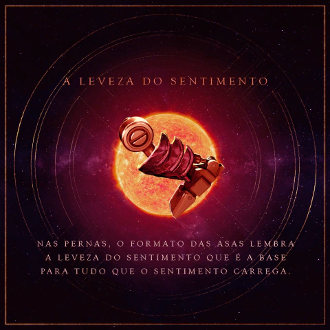 Tinco Amor – Limited Edition (Limited Edition) - Toy Art em Metal Feito no Brasil