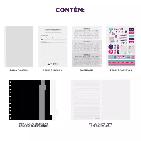 Caderno Inteligente Iced Coffee 25,5x19 Cm 80 Folhas Cimd3302