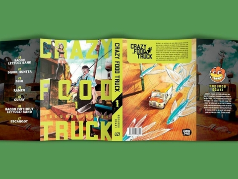 Crazy Food Truck Volume 1 Por Rokurou Ogaki Comix Zone