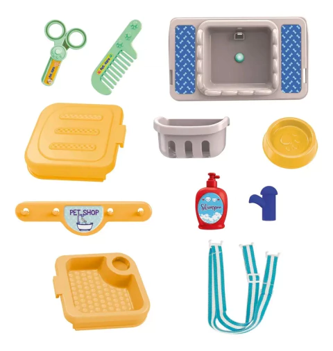 Adotados Pet Care Mochila Com Acessórios Gato Branco F00581