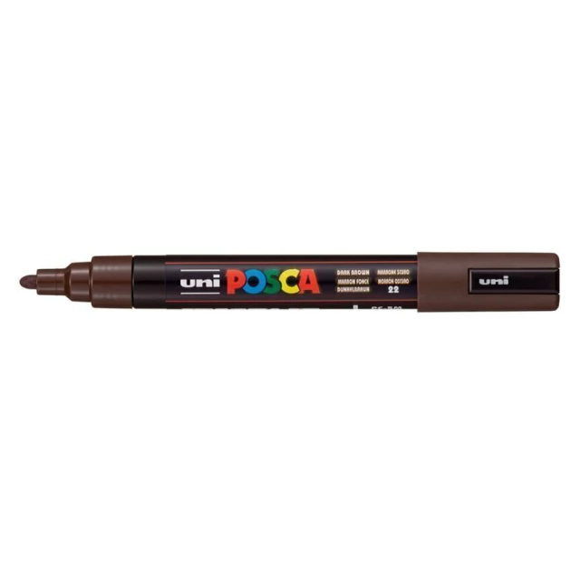 Caneta Posca Uni Pc-5m Marrom Escuro 1.8-2.5mm #22 9999