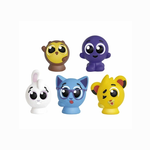 Fantoche De Dedo Dedoches Com 5 Turma Dos Bolofofos 3011 Lider Brinquedos