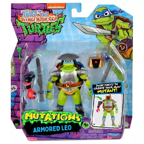 Tartarugas Ninja Mutations Mix 'N Match Leonardo Com Armadura 3670 Sunny