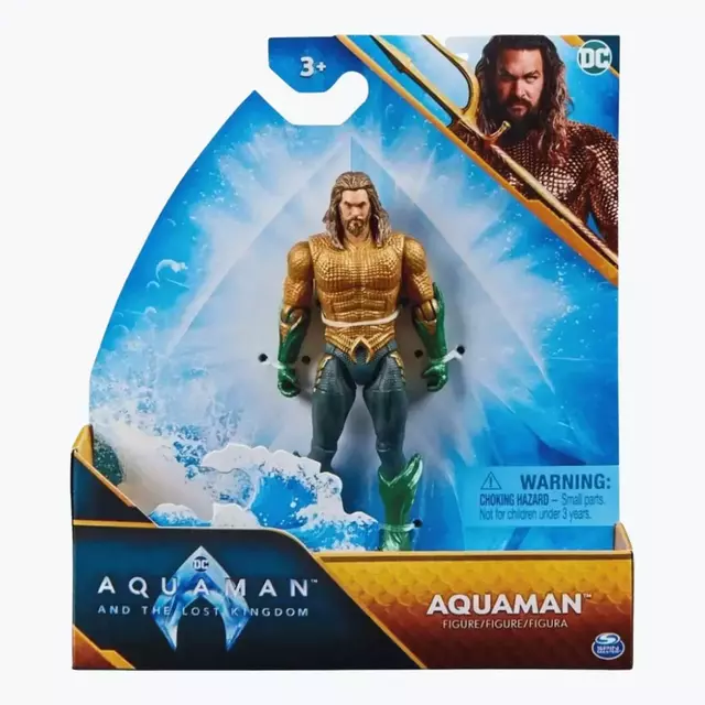 Boneco Filme Aquaman 2 O Reino Perdido Aquaman 10cm Sunny 3454