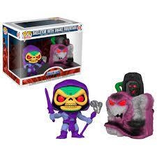 Boneco Funko Pop Masters Of The Universe Skeletor With Snake Mountain 23