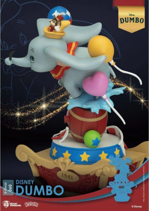 Estátua Dumbo - Disney D-Stage Beast Kingdom