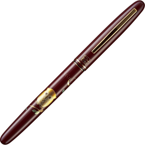 Caneta Fountain Brush Pen Kuretake Makie-Monogatari Fukurou DUO181415
