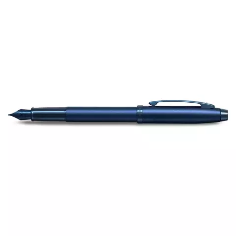 Caneta Tinteiro Sheaffer 100 Azul Cetim Pena M E0937153