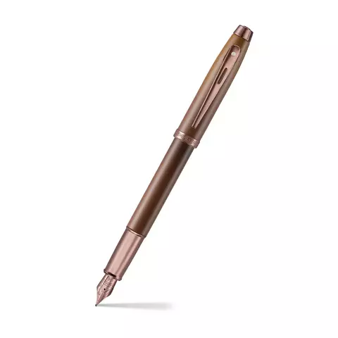 Caneta Tinteiro Sheaffer 100 Café Matte Pvd E0937453