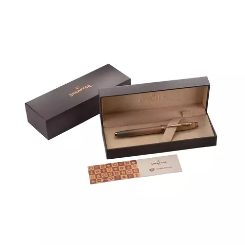 Caneta Tinteiro Sheaffer 100 Café Matte Pvd E0937453